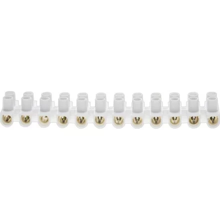 Колодки СВЕТОЗАР зажимные винтовые (КЗВ), макс. ток 6А, сечение подкл. проводов 6мм2 49150-06 купить в Перми