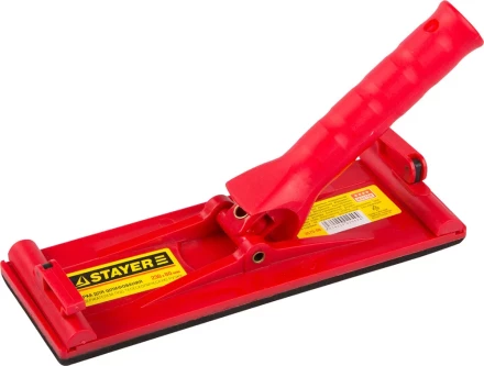 Терка STAYER для шлифования с держателем под телескопическую ручку, 230x80мм 3570-08 купить в Перми