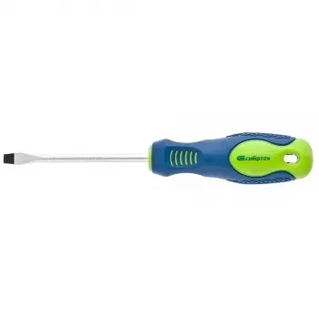 Отвертка SL6,0 х 150 мм CrV 2-х компонентная рукоятка Сибртех 11873 купить в Перми