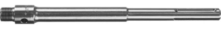 Державка ЗУБР &quot;МАСТЕР&quot; для бур. коронки с хвостовиком SDS MAX. L-300мм,резьба М22,конусное крепление центрир сверла 29188-300 купить в Перми