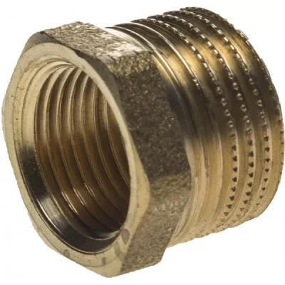 Футорка GENERAL FITTINGS латунь, 1/2" х 3/8" 51082-1/2-3/8