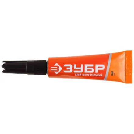 Клей ЗУБР моментальный, на мультикарте, 3 г 41903 купить в Перми