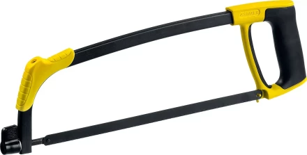 Ножовка по металлу STAYER MS350-BLACK-Max, металлическая обрезиненная рукоятка, натяжение 70 кг, 300 мм 15775 купить в Перми