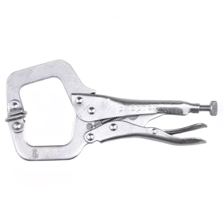 Зажим ручной увеличенный захват подвижные губки 170 мм Сибртех 18425 купить в Перми