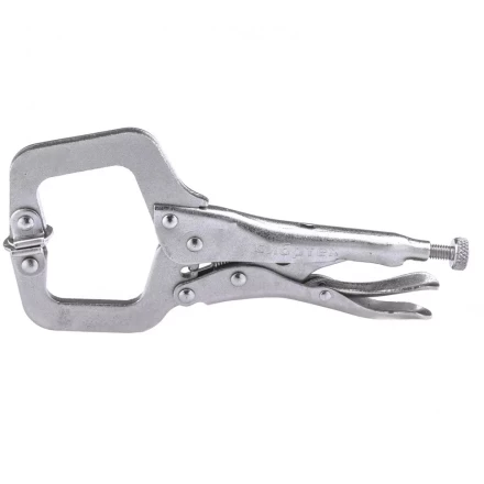 Зажим ручной увеличенный захват подвижные губки 170 мм Сибртех 18425 купить в Перми