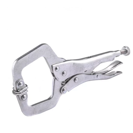 Зажим ручной увеличенный захват подвижные губки 170 мм Сибртех 18425 купить в Перми
