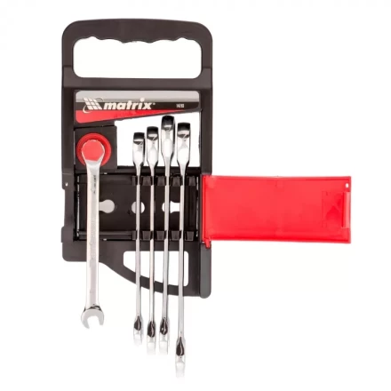 Набор ключей комбинированных Matrix трещоточных 5 шт 14793 купить в Перми