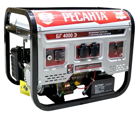 Бензогенератор  Ресанта БГ 4000 Э купить в Перми