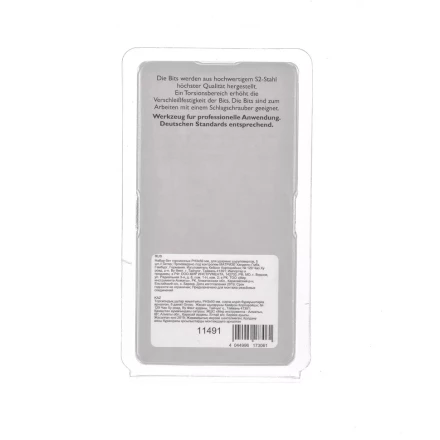 Набор бит торсионных PH3x50 мм для ударных шуруповертов 5 шт. Gross 11491 купить в Перми