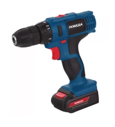 Аккумуляторная дрель-шуруповерт ПОБЕДА ДА-14/2 М PATRIOT купить в Перми