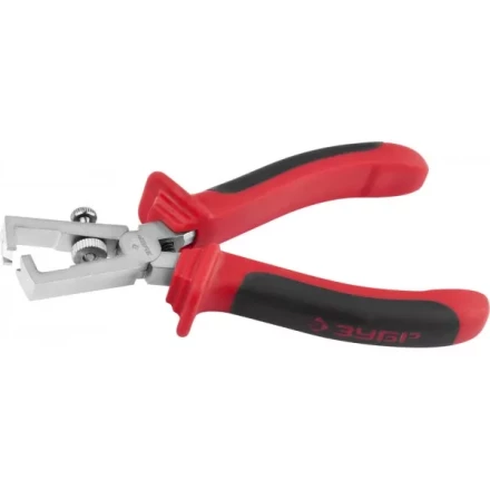 Плоскогубцы ЗУБР &quot;МАСТЕР&quot; для зачистки проводов, хромированные, d до 5мм, площадь поперечного сечения кабеля до 10мм2, 180мм 22025-9-18 купить в Перми