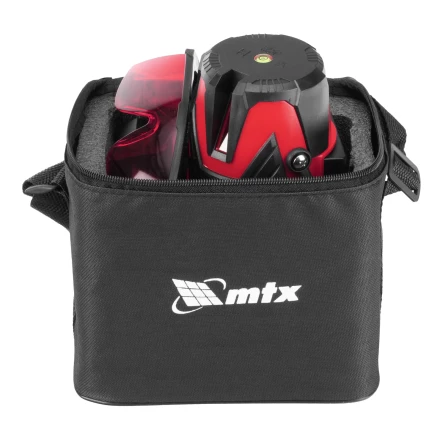 Лазерный уровень MXL RED, 30 м, красный луч, акк. Li 2400 mAh, сумка, резьба 5/8&quot; // MTX 35012 купить в Перми