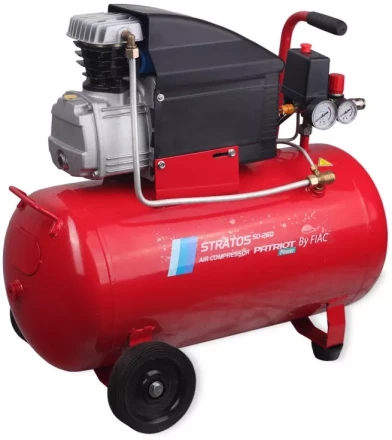 Компрессор масляный поршневой прямой привод PATRIOT PP 50-260 L PRO купить в Перми