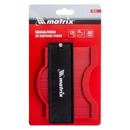 Шаблон для копирования профиля 12 см, пластиковый Matrix 88103 купить в Перми
