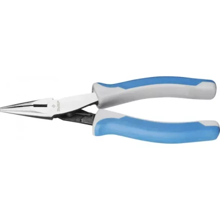Тонкогубцы ЗУБР &quot;ПРОФЕССИОНАЛ&quot;, хромоникелевая сталь, двухкомпонентная рукоятка, 115мм 22173-3-11 купить в Перми