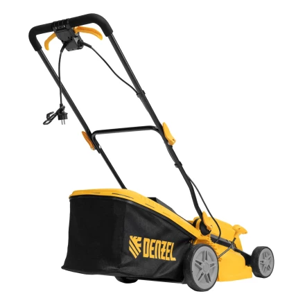 Газонокосилка электрическая GMC-1800, шир. 38см, 1800 Вт, 6 уров., травосб. 35 л// Denzel купить в Перми