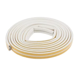 Уплотнитель 6 м профиль "D" белый СИБРТЕХ 93935