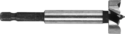 ЗУБР &quot;ЭКСПЕРТ&quot;. Сверло Форстнера по дереву, шестигранный хвостовик 1/4&quot;, 22мм 29993-22 купить в Перми