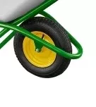 Тачка садово-строительная усиленная грузоподъемность 200 кг объем 90 л 689883 купить в Перми