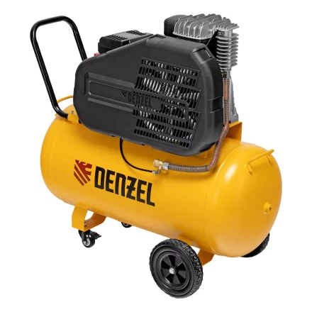 Компрессор воздушный рем. привод Denzel BCI 2200/100, 2,2 кВт, 100 литров, 420 л/мин купить в Перми