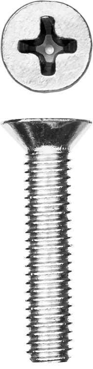 Винт DIN 965, M4 x 20 мм, 17 шт, кл. пр. 4.8, оцинкованный, ЗУБР 303116-04-020 купить в Перми