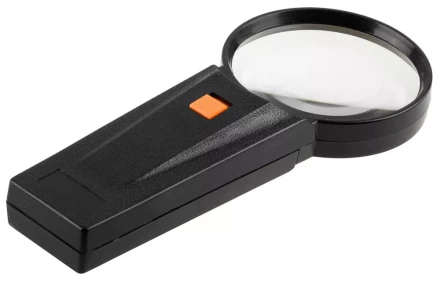 Лупа STAYER &quot;STANDARD&quot; с подсветкой, 3 кратное увеличение, диаметр линзы - 75мм 40522-75 купить в Перми