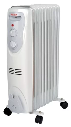 Маслянный радиатор обогреватель электрический Ресанта ОМ-9Н купить в Перми