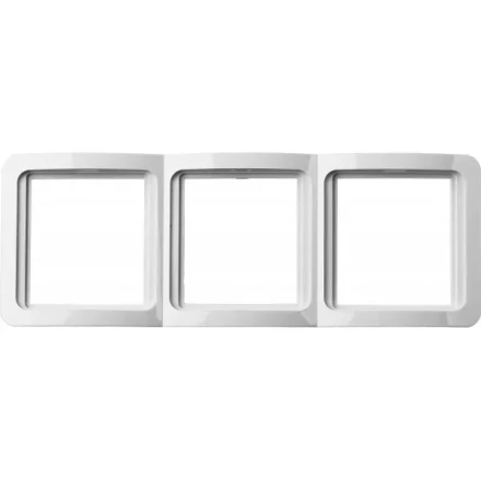 Панель СВЕТОЗАР &quot;ГАММА&quot; тройная вертикальная, цвет белый SV-54149-W купить в Перми