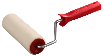 Валик ЗУБР &quot;ЭКСПЕТ&quot; &quot;ВЕЛЮР&quot;, 100% шерсть, ворс 4мм, ручка 8мм, d=48/250мм 03533-25 купить в Перми