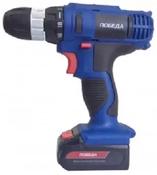 Аккумуляторная дрель-шуруповерт ПОБЕДА ДА-18/2 Ли PATRIOT купить в Перми