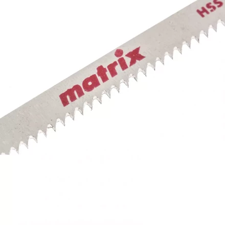 Полотна для электролобзика  по пластику 3 штукT101A 72 x 2 мм HSS Matrix 78232 купить в Перми