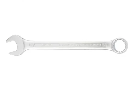Ключ комбинированный 24 мм CrV холодный штамп GROSS 15142 купить в Перми