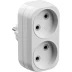 Разветвитель электрический MAXElectro, STAYER 55087-2, 2 гнезда, 10А/220В 55087-2 купить в Перми