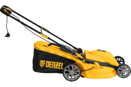 Газонокосилка электрическая GMC-2000, шир. 44см, 2000 Вт, 6 уров., травосб. 45 л// Denzel купить в Перми