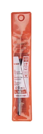 Сверло по бетону ф5х85 мм VMX 511181 купить в Перми