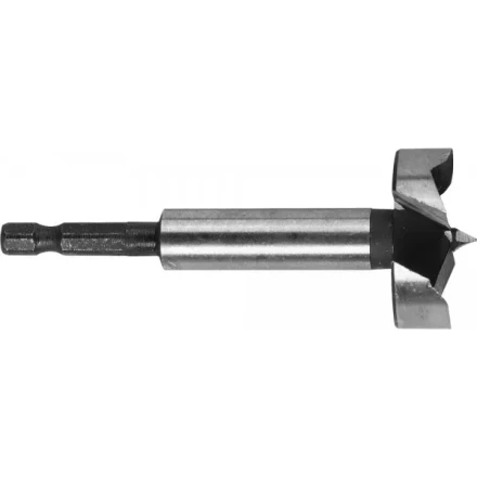 ЗУБР &quot;ЭКСПЕРТ&quot;. Сверло Форстнера по дереву, шестигранный хвостовик 1/4&quot;, 35мм 29993-35 купить в Перми