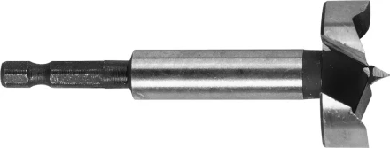 ЗУБР &quot;ЭКСПЕРТ&quot;. Сверло Форстнера по дереву, шестигранный хвостовик 1/4&quot;, 35мм 29993-35 купить в Перми