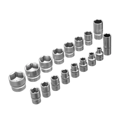 Набор инструментов Сибртех 13393, 1/2&quot;, пластиковый кейс, 32 предмета купить в Перми