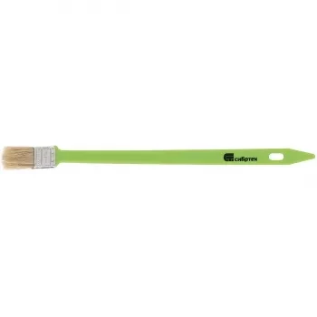 Кисть радиаторная 25 мм натуральная щетина пластиковая ручка Сибртех 83855 купить в Перми