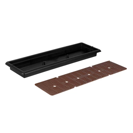 Набор для рассады Palisad, поддон 600х185х45 мм, с дренажной системой, 14 горшочков по 460 мл., 643452 купить в Перми