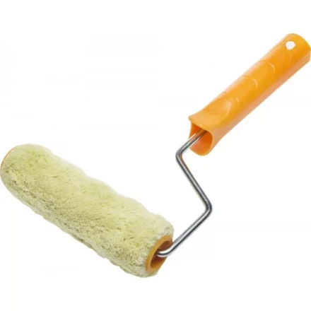 Валик SYNTEX ПОЛИАКРИЛ малярный в сборе, ворс 12мм, бюгель 6мм, 30х150мм, STAYER Master 0319-15 купить в Перми