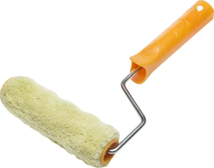 Валик SYNTEX ПОЛИАКРИЛ малярный в сборе, ворс 12мм, бюгель 6мм, 30х150мм, STAYER Master 0319-15 купить в Перми