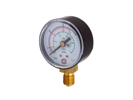 Манометр ТМ-210Р  0-70/20L/min 1,0MPa  M12х1,5 2,5 He  Сварог купить в Перми
