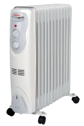 Маслянный радиатор обогреватель электрический Ресанта ОМ-12Н купить в Перми