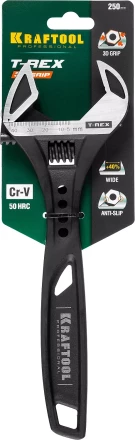 Ключ разводной силовой KRAFTOOL T-REX 27254-25 купить в Перми