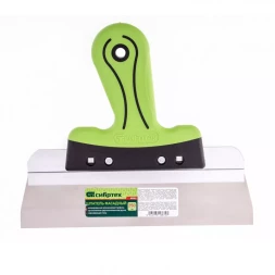 Шпатель фасадный нержавеющая сталь 250 мм, двухкомпонентная ручка Сибртех 85582