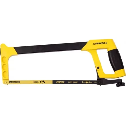 Ножовка по металлу STAYER RX700-HERCULES, металлическая обрезиненная ручка, натяжение 100 кг, 300 мм 2-15791_z01 купить в Перми