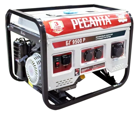 Бензогенератор  Ресанта БГ 9500 Р купить в Перми