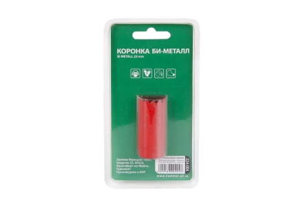 Коронка биметаллическая HAMMER Ф25х38мм 5/8&quot; BiMETALL (224-004) купить в Перми