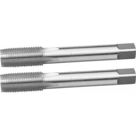 Метчики ЗУБР &quot;ЭКСПЕРТ&quot; машинно-ручные, комплектные для нарезания метрической резьбы, М14 x 1,5, 2шт 4-28007-14-1.5-H2 купить в Перми